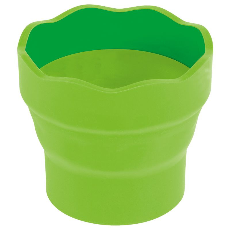 Faber-Castell Wasserbecher Clic&Go hellgrün
