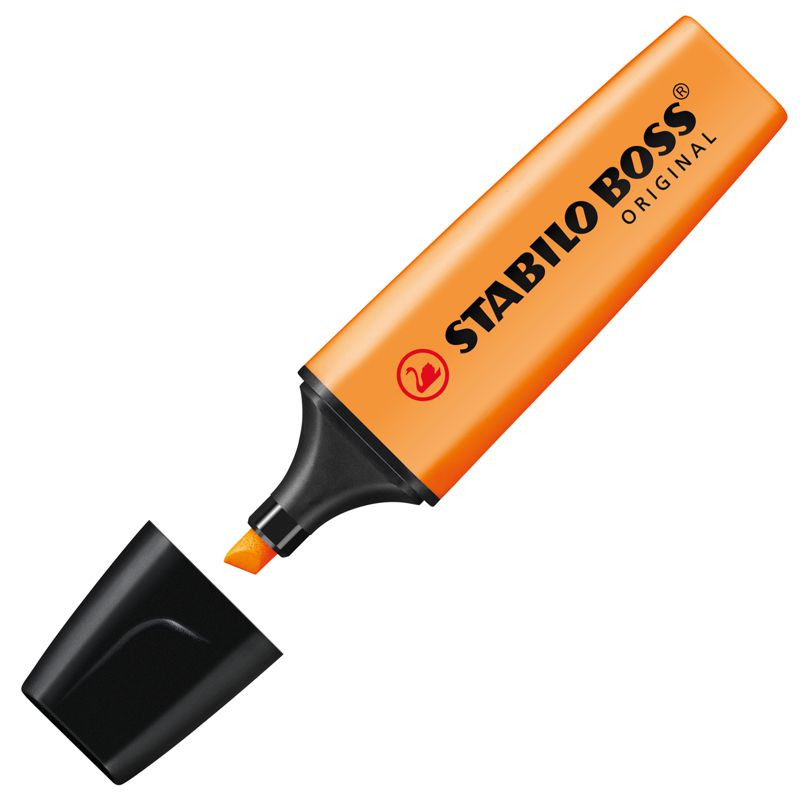 Textmarker - STABILO BOSS ORIGINAL - Einzelstift - orange