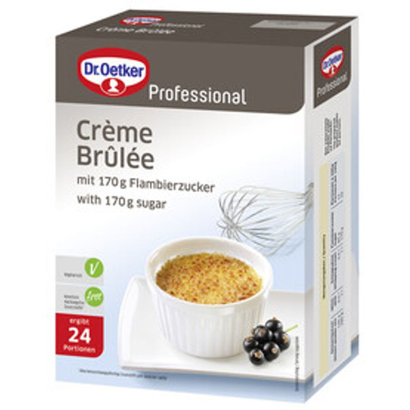 Dr. Oetker Creme Brulee mit Flambierzucker 450 g