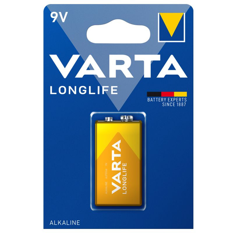 VARTA LONGLIFE 9V Blister 1
