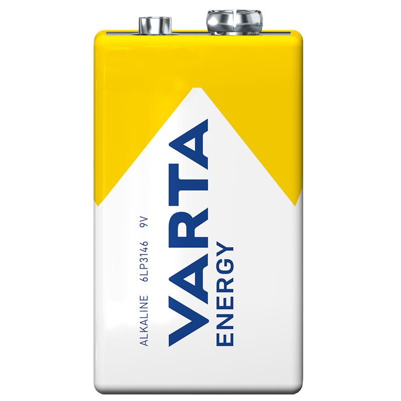 VARTA ENERGY, Alkaline Batterie, 9 V, E-Block, 6LP3146