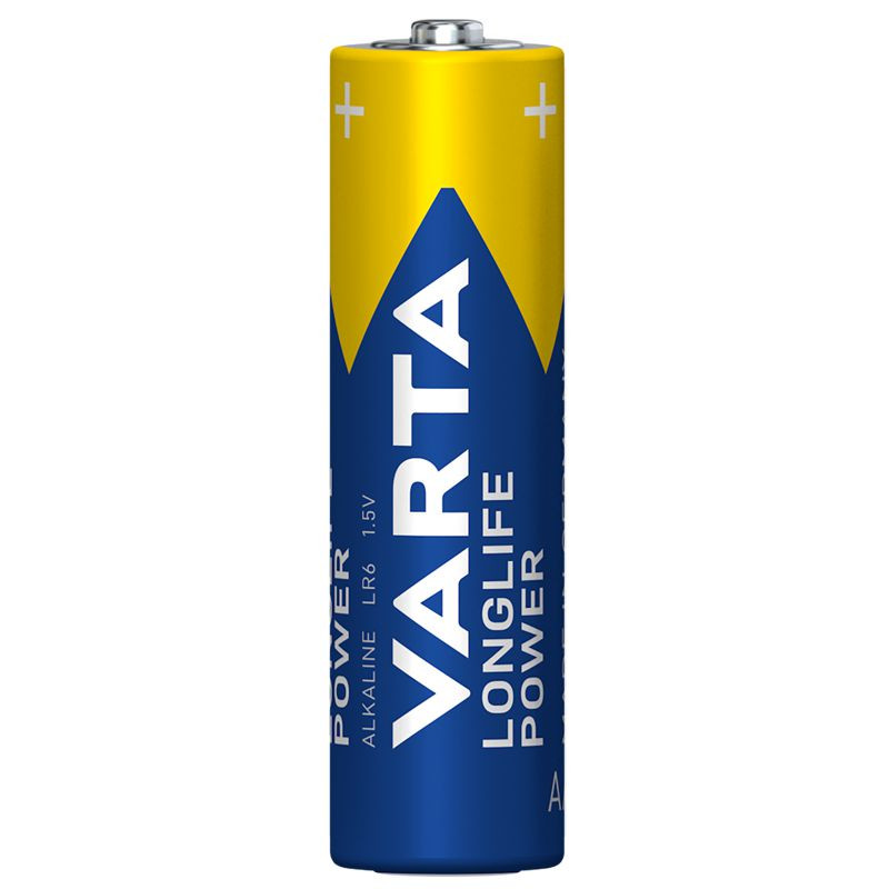 VARTA LONGLIFE Power, Alkaline Batterie, AA, Mignon, LR6, 40er Pack, Made in Germany
