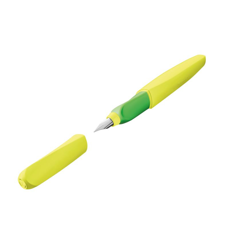 Pelikan Twist® Füller für Rechts- und Linkshänder Neon Gelb Feder M