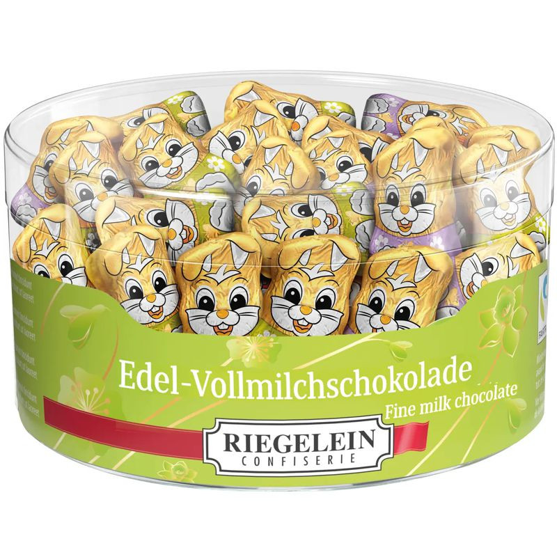 Riegelein Fairtrade Goldhäschen Dose 400 g