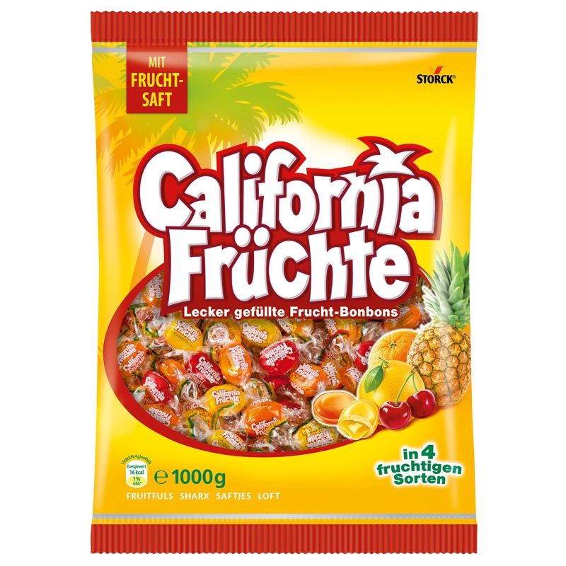 California Früchte Beutel 1000g