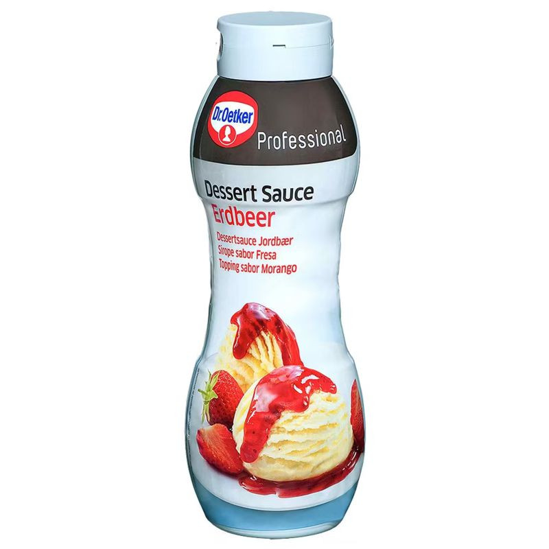 Dr. Oetker Dessert Sauce Erdbeer 1 kg