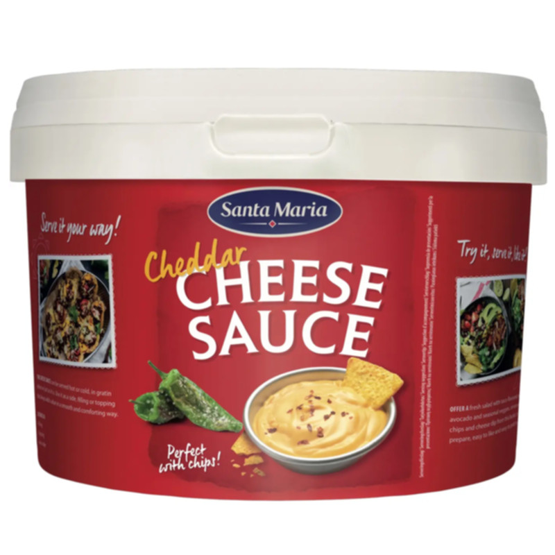 Santa Maria Cheddar Cheese Sauce 3000g