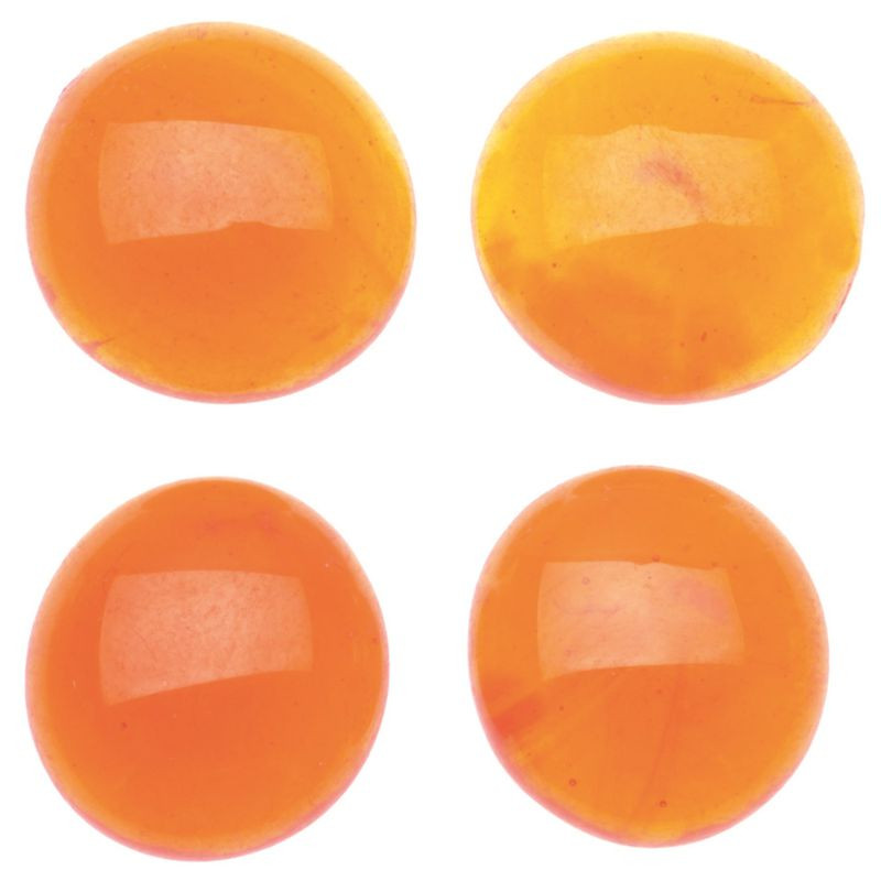 Glorax Glasnuggets Deko-Steine 200g 20mm orange