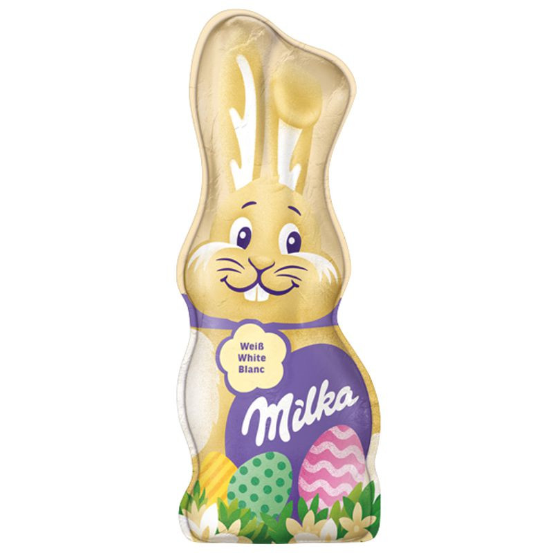 Milka Schmunzelhase Weiß 90 g