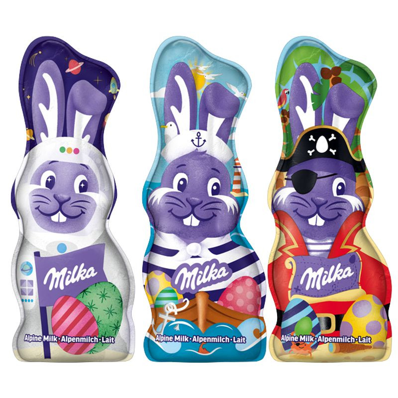 Milka Schmunzelhase Design Edition 45 g