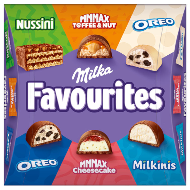 Milka zarte Momente Favourites 158 g