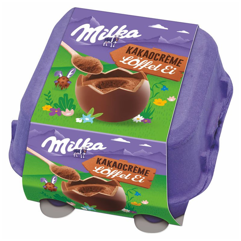 Milka Löffel Ei Kakaocreme 4er 136 g