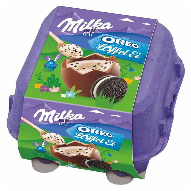 Milka Löffel Ei Oreo 4 er 128 g