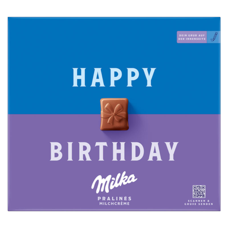 Milka "Happy Birthday" Milchcrème 110g