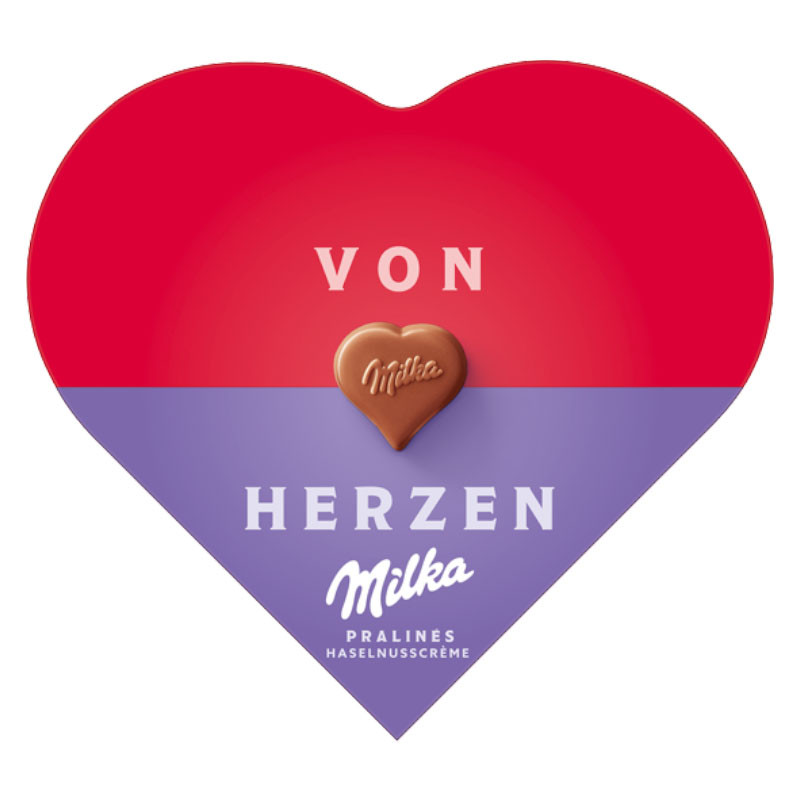 Milka I love Milka Geschenkherz 165 g