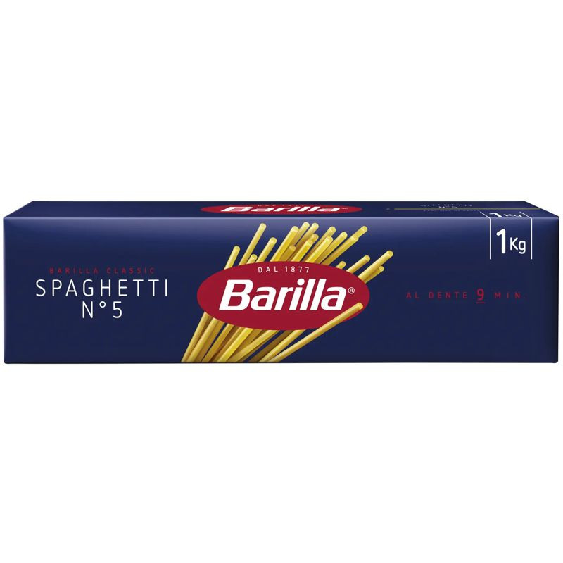 Barilla Spaghetti Nr. 5 1 kg – Der italienische Klassiker für jede Gelegenheit