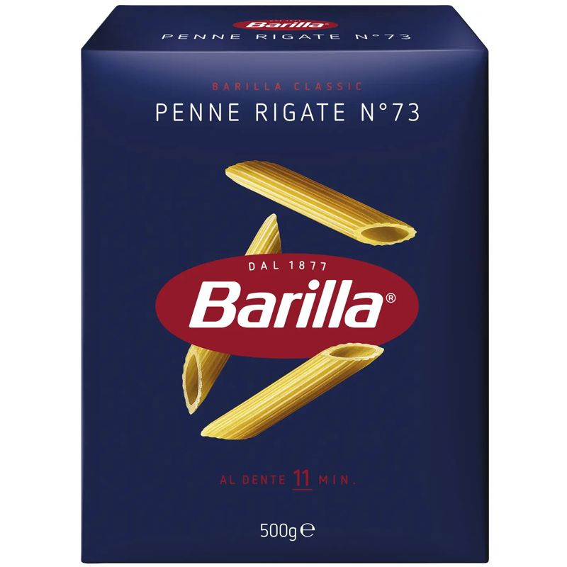 Barilla Penne Rigati 500 g – Klassiker der italienischen Pasta-Küche