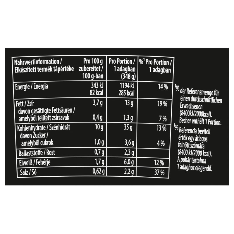 Knorr Asia Snackbecher SP Rind 63 g – Schneller Snack im asiatischen Stil!