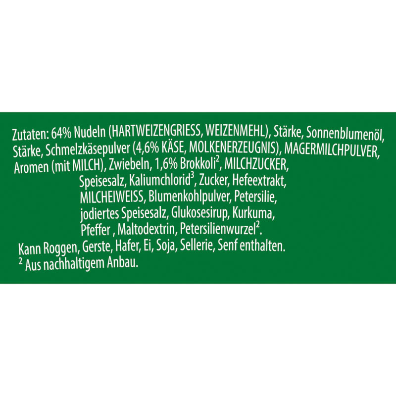 Knorr Pasta Snack Pot Brokkoli & Käse 1 Portion – Cremig und lecker