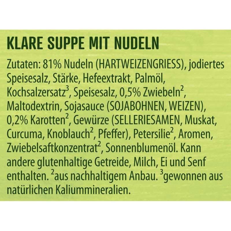 Knorr Bitte zu Tisch! Sternchen Suppe 4 Teller – Bunter Spaß in der Suppe!