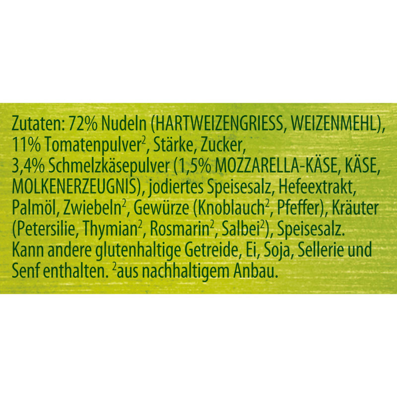 Knorr Spaghetteria Pomodoro Mozzarella Pasta in Tomaten-Käse-Sauce 163g – Frisch und aromatisch