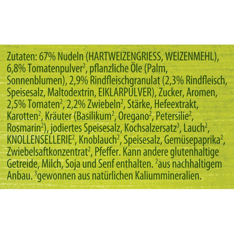 Knorr Spaghetteria Bolognese Nudel-Fertiggericht 160g – Herzhaft und lecker