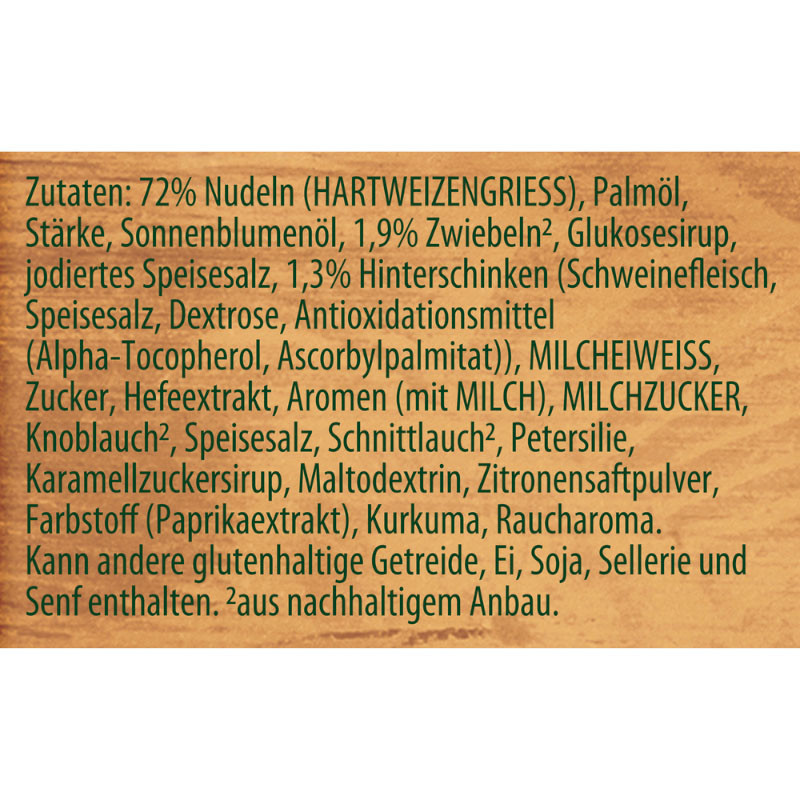 Knorr Hüttensnack Schinken Hörnli 2 Portionen – Herzhaft und schnell genossen