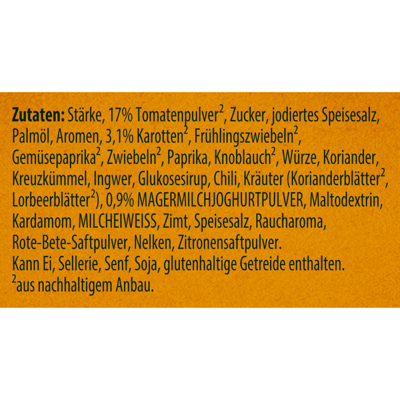 Knorr Basis Indisches Hähnchen Tikka Masala 3 Portionen – Aromatischer Genuss im Handumdrehen!