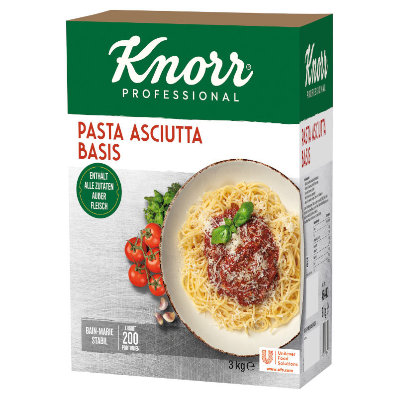 Knorr Pasta Asciutta Basis 3 kg