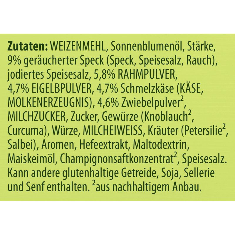 Knorr Basis Spaghetti Carbonara 3 Portionen – Cremiger Genuss im Handumdrehen!