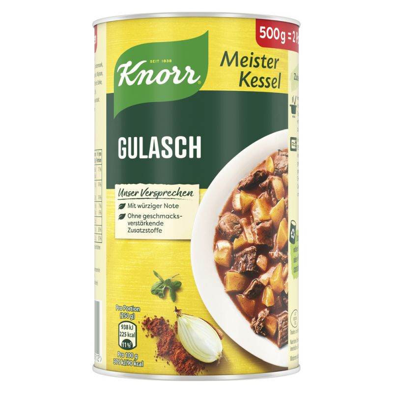 Knorr Meisterkessel Rindsgulasch 2 Portionen