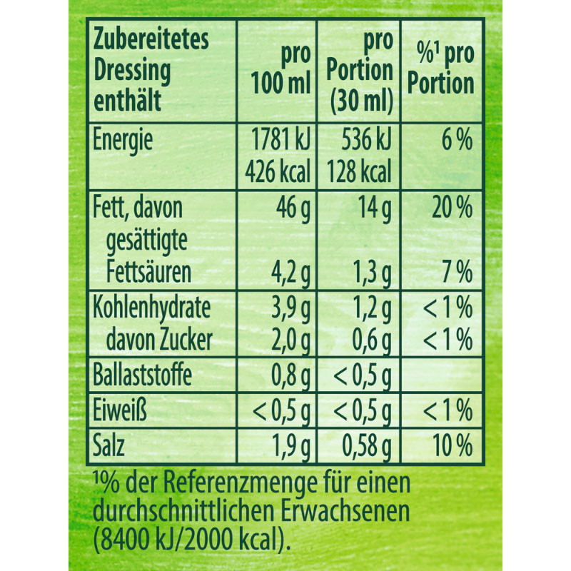 Knorr Salatkrönung Kräuter-Knoblauch Dressing 3er-Pack – Würzig und aromatisch