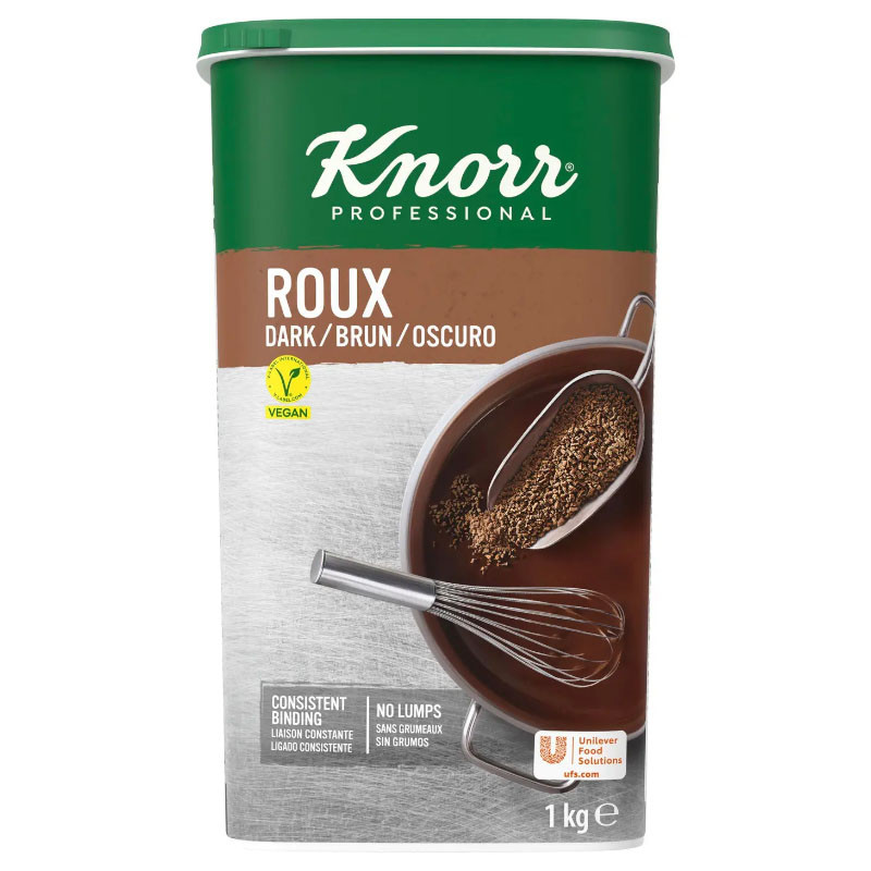 Knorr Braune Roux 1 kg – Die ideale Grundlage für kräftige Saucen und Suppen!