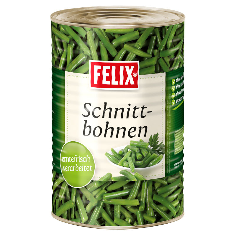 Felix Schnittbohnen 2200 g – Erntefrisch verarbeitet und vielseitig einsetzbar