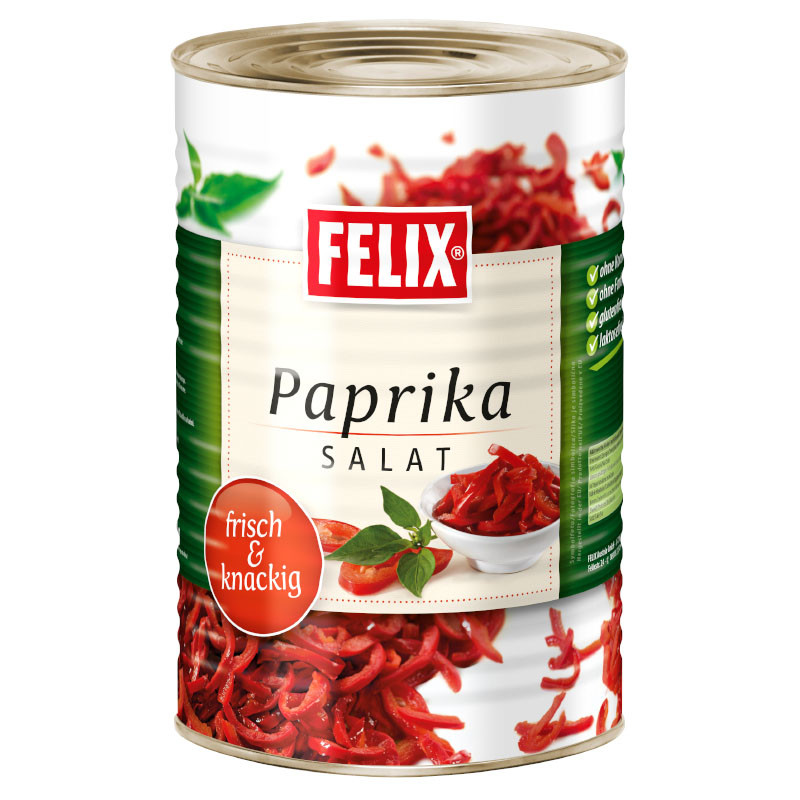 Felix Paprikasalat 1800 g – Frisch, knackig & harmonisch im Geschmack