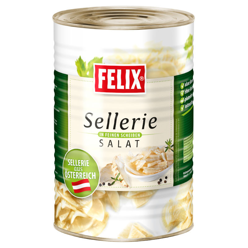 Felix Selleriesalat Scheiben 2100 g – Frisch, gewürzt & erfrischend