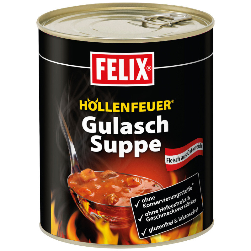 Felix Höllenfeuer Gulaschsuppe 800 g