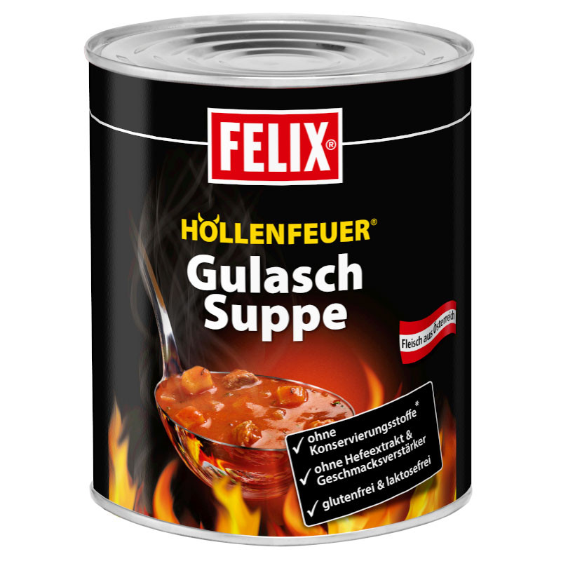 Felix Höllenfeuer Chili con Carne 2900 g – Höllisch scharf und würzig