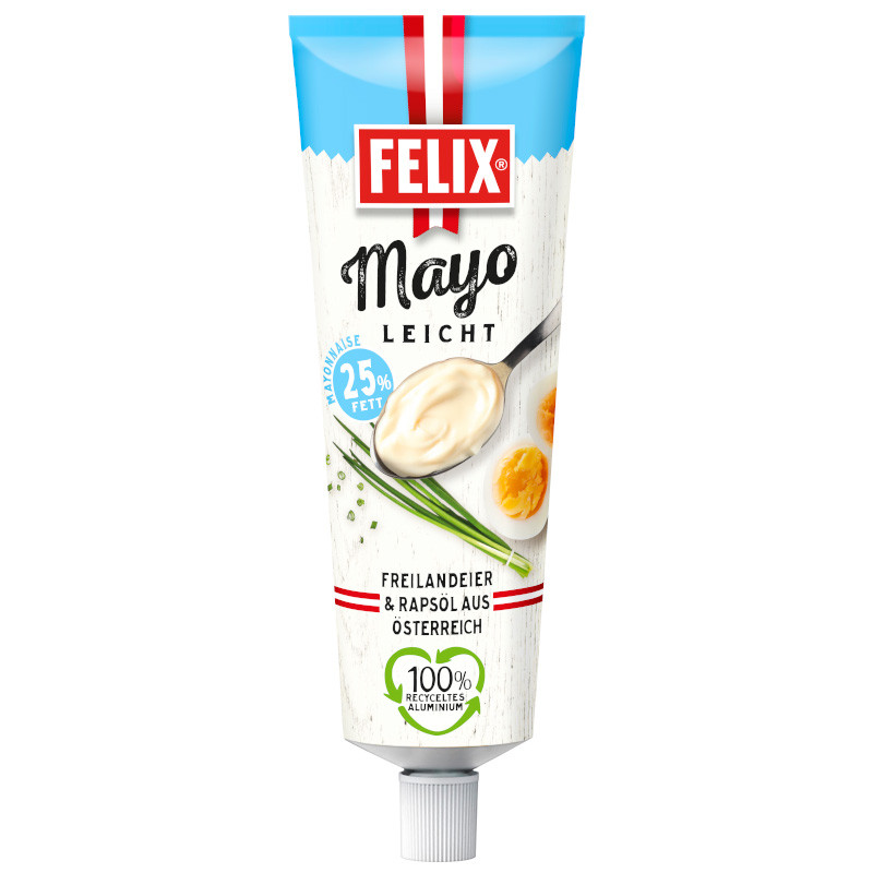 Felix Mayonnaise, leicht, 25% Fett 250 ml – Cremig & Lecker