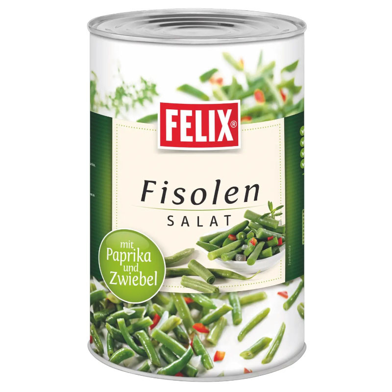 Felix Fisolensalat 2200 g – Knackig, fruchtig & fein mariniert