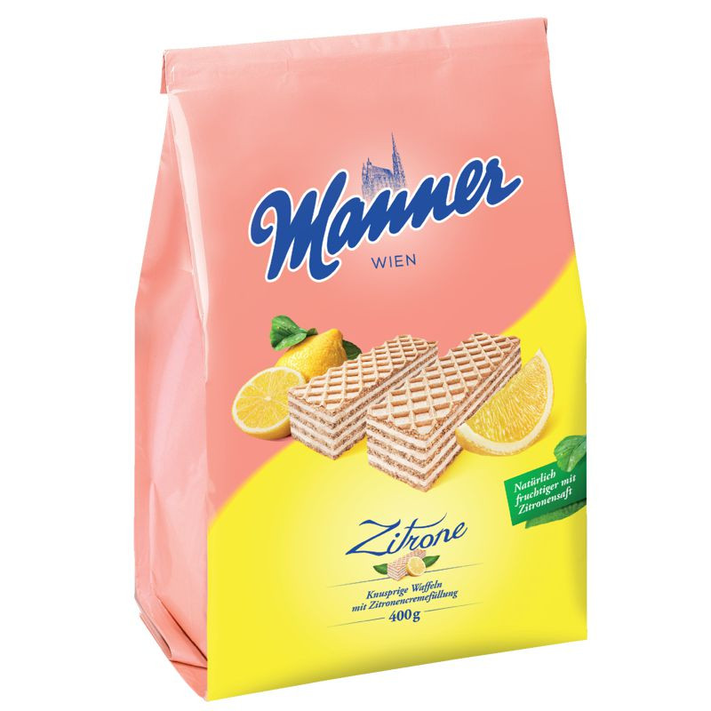 Manner Zitronencreme Schnitten 400 g