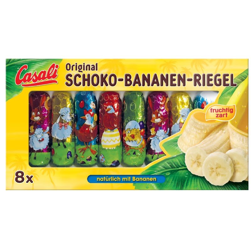 Casali Schoko Banane Osterriegel 110 g