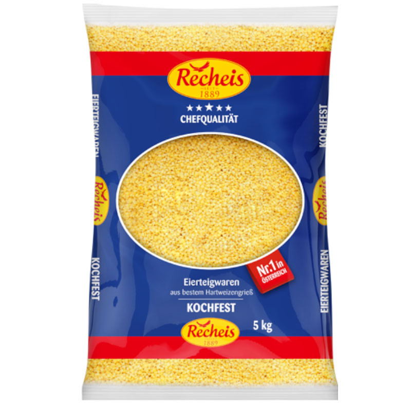 Recheis Reibteig 2 Ei 5 kg – Perfekt für Suppen und Eintöpfe