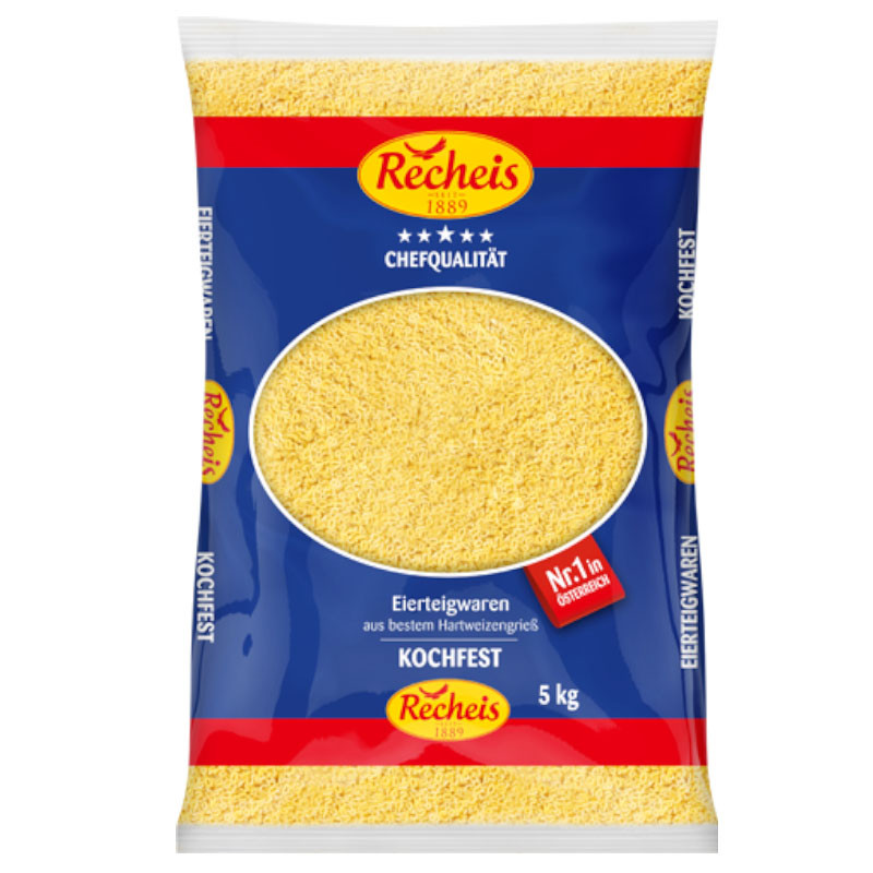 Recheis Buchstaben 2 Ei 5 kg – Kleine Buchstaben aus 2-Ei-Teig