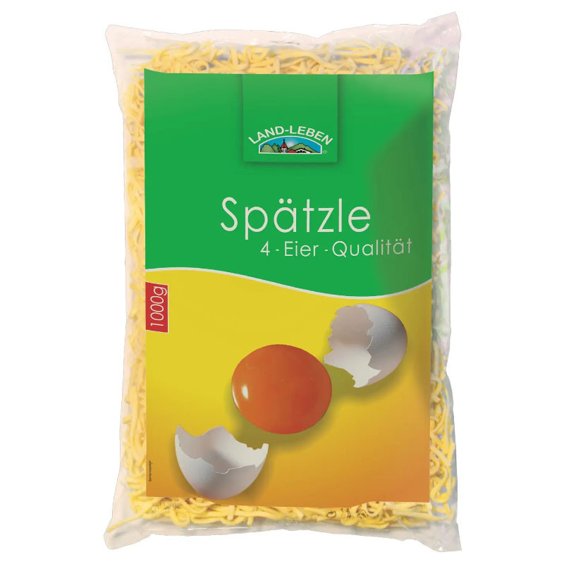 Land-Leben Spätzle 1 kg – Spätzle für herzhaftes Genießen