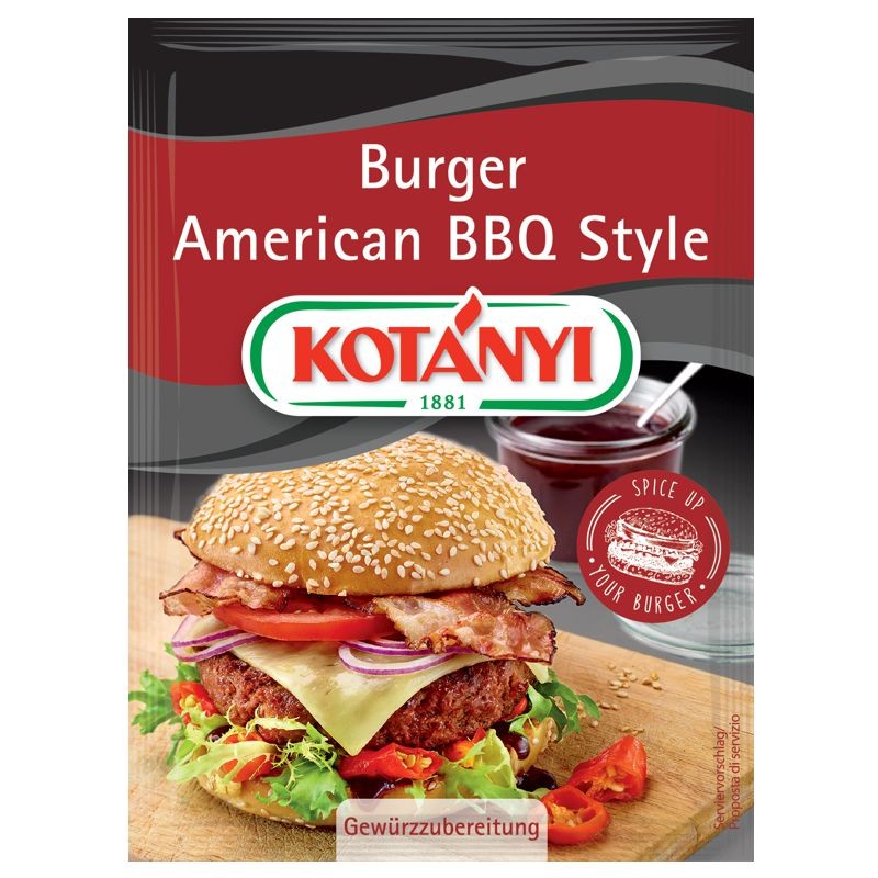 Kotanyi Burger American BBQ Style Gewürzmischung Brief 25g günstig