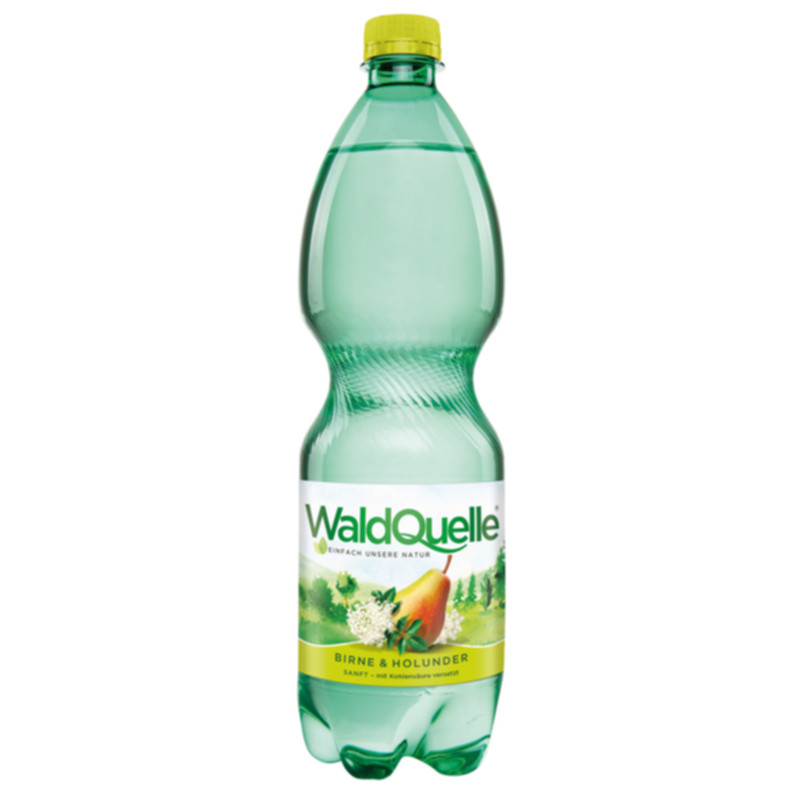 Waldquelle Birne & Holunder PET 1 Liter Einwegpfand