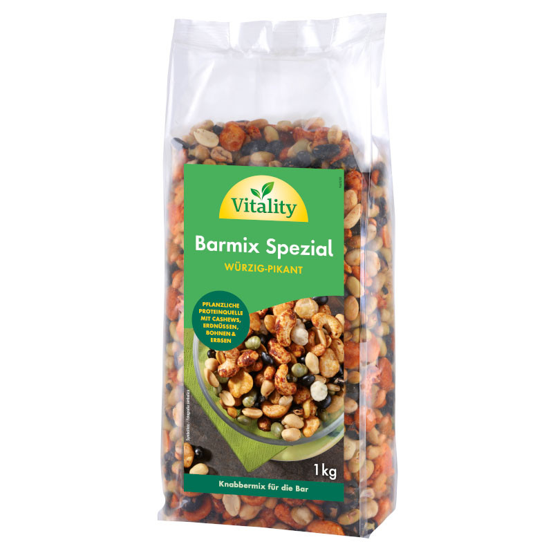 Vitality Barmix Spezial 1 kg – Der innovative, bunte Knabbermix