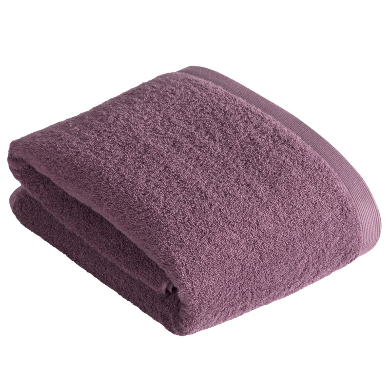 Vossen Badetuch High Line 100x150 cm Malve 829