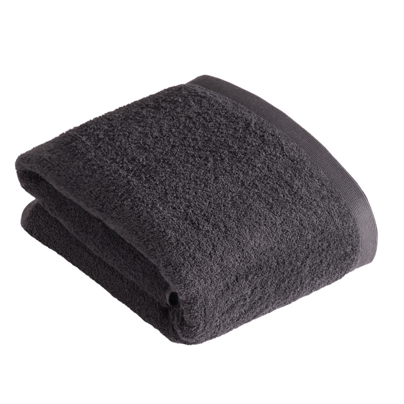 Vossen Badetuch High Line 100x150 cm Graphit 766